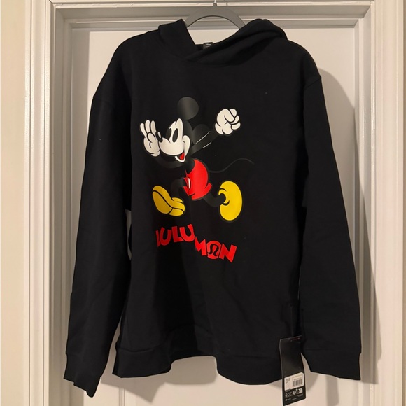 lululemon athletica Tops - Lululemon/ Disney Black Mickey Mouse Hoodie